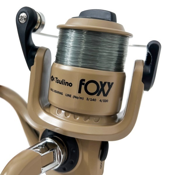 FOXY【ナイロンライン付スピニングリール】